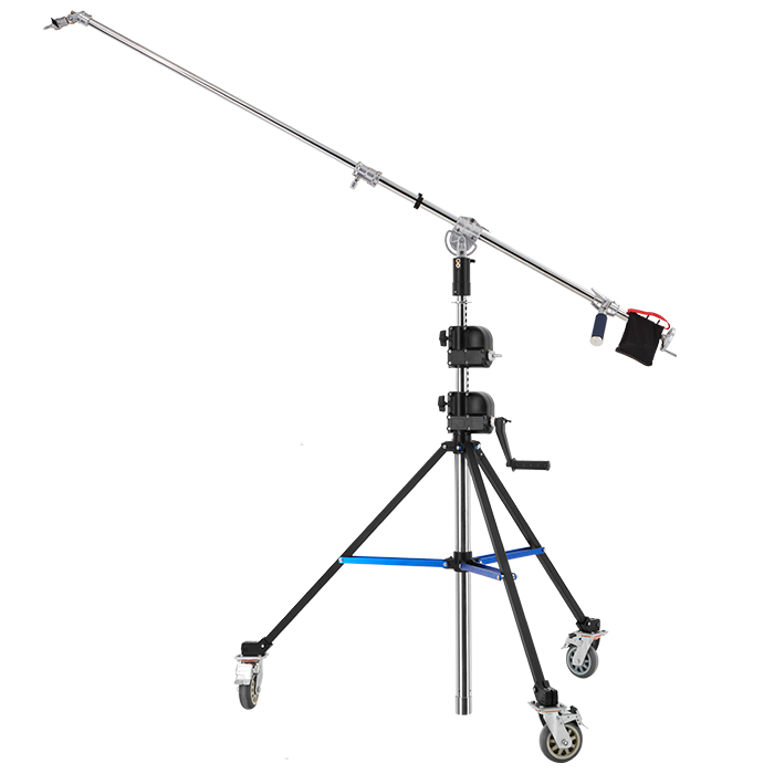 BM-395重型手摇升降摄影影视斜臂灯架